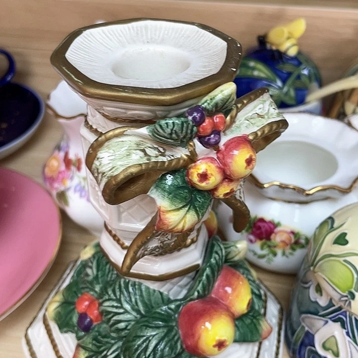 中古欧瓷瓷器小房子