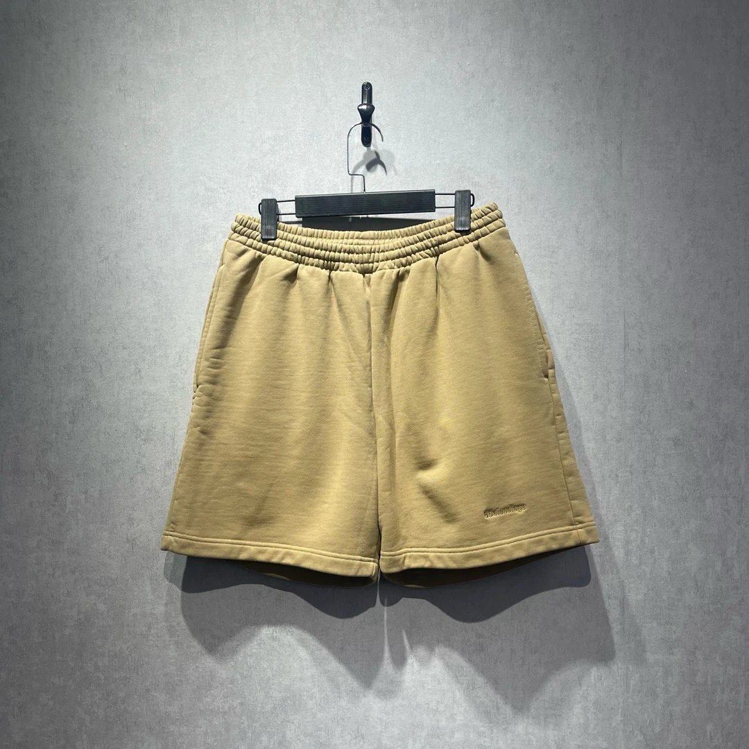 未使用 Balenciaga/巴黎世家 双Blogo刺绣短裤/XS码/DY213103