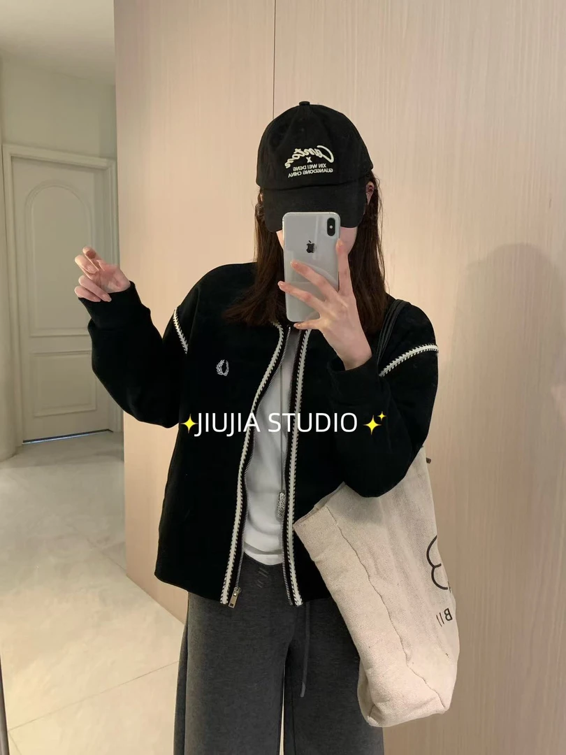 九佳【麦穗小香风】高级设计款小众百搭时尚气质外套女装JJC34