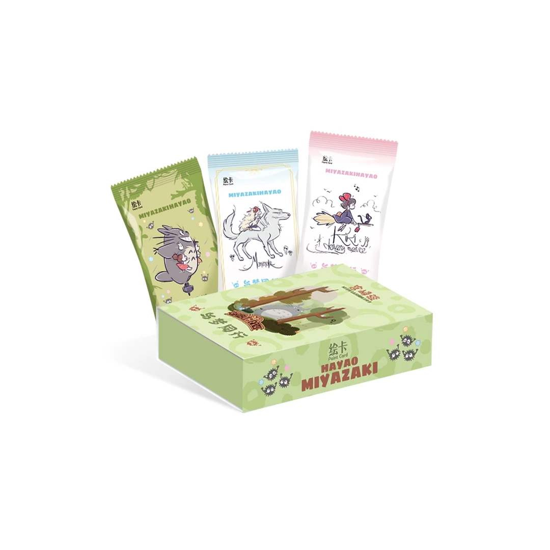 【一酱玩法】绘卡文创宫崎骏 与梦同行卡牌盲盒国产二创（默认代拆）Y
