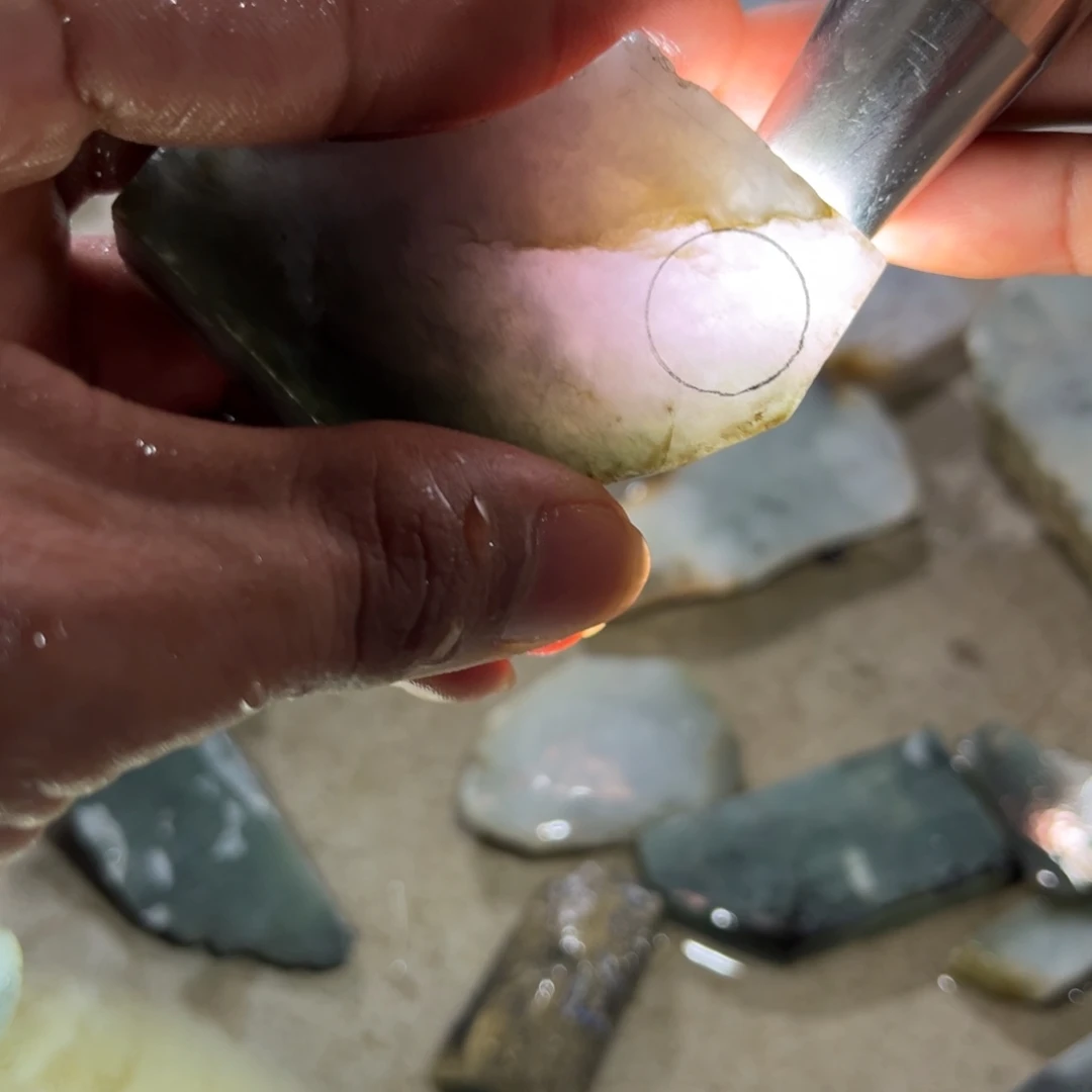 翡翠散珠纯天然缅甸翡翠A货