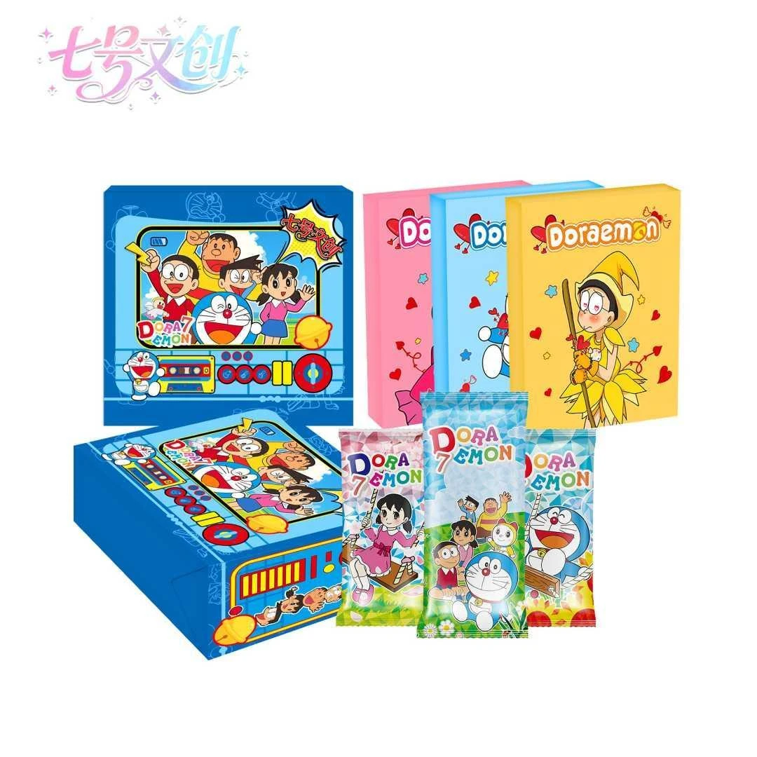 J【叠叠】七号文创《未来的礼物》哆啦A梦国卡二创收藏卡牌盲盒