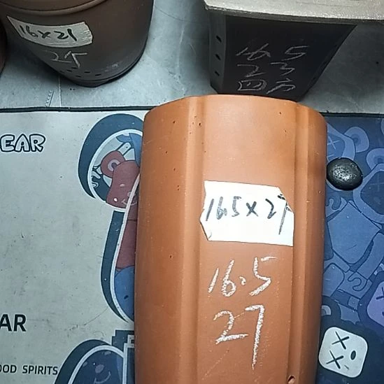 红泥抽角一个六方