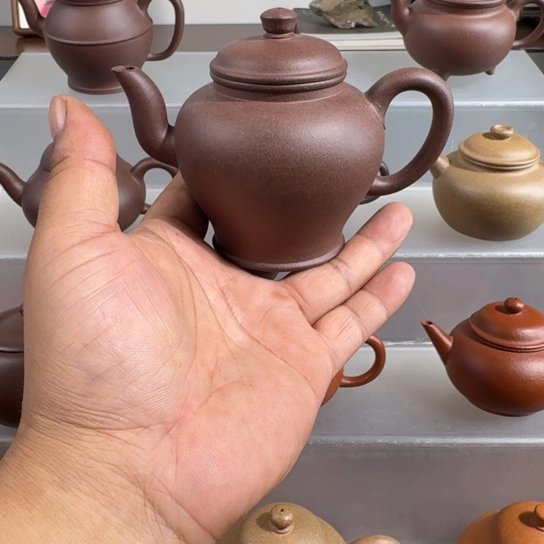 用***3茶壶紫砂宜兴瑕疵