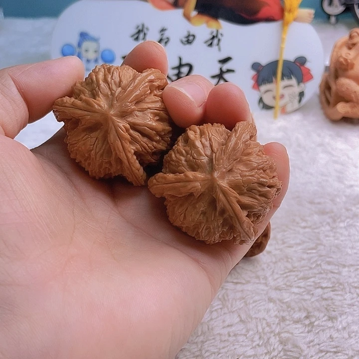 吊坠文玩核桃拾****」三棱