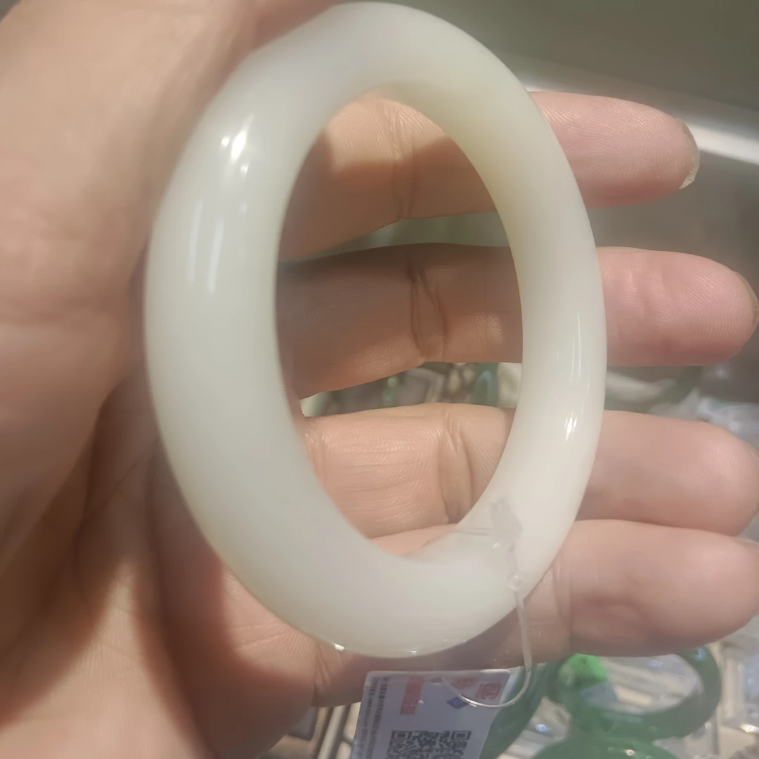 和田玉新疆白玉手镯54一58