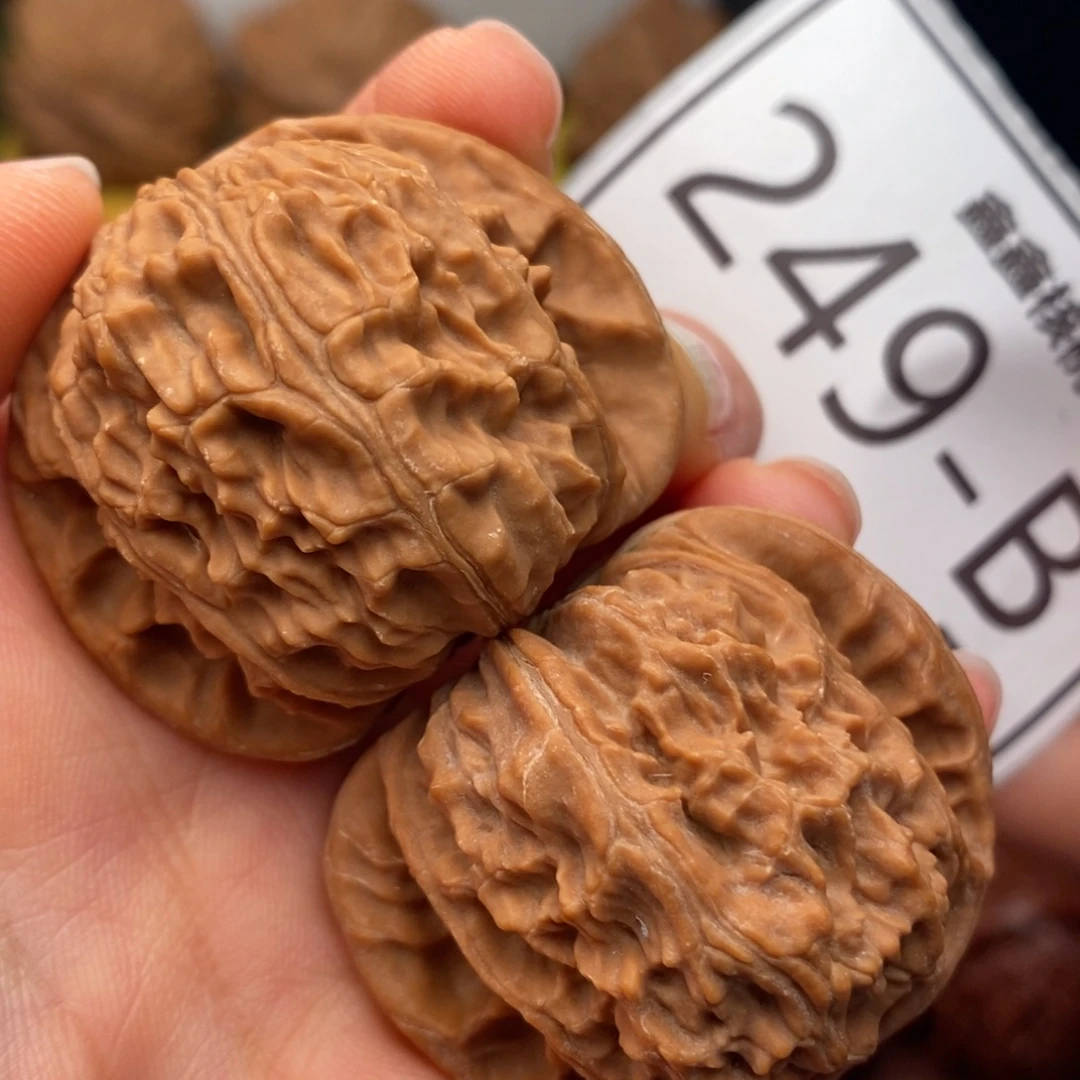 文玩核桃把件白狮子39……