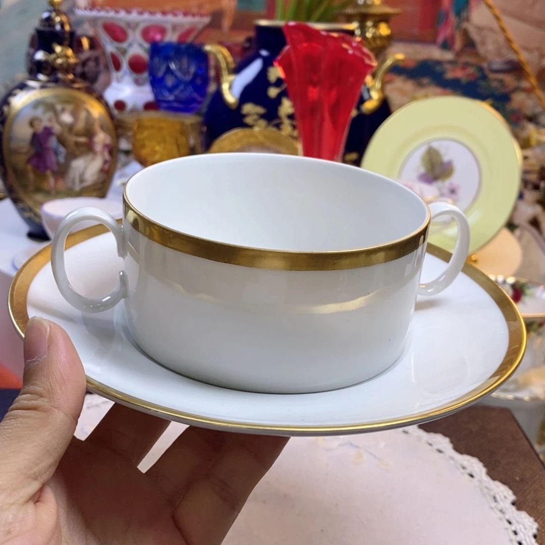 瓷片瓷器欧瓷咖啡杯水晶杯
