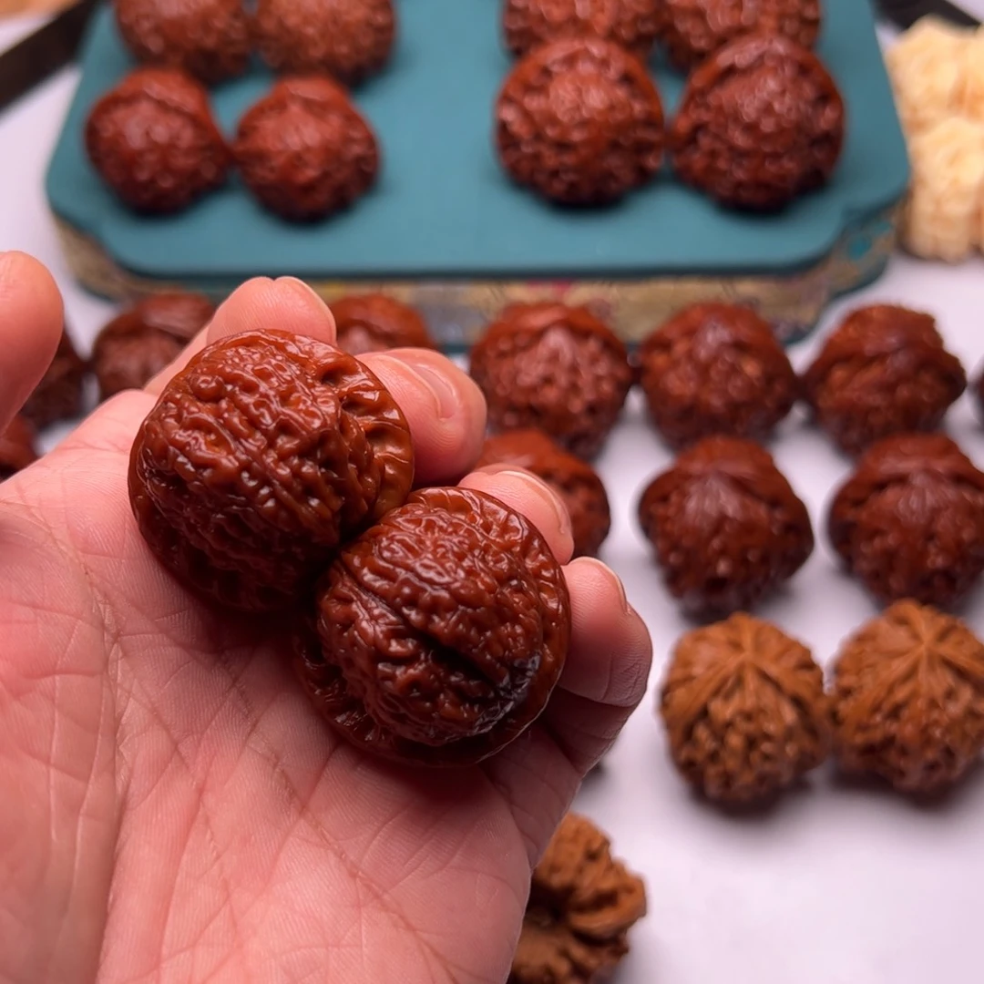 文玩核桃把件H***y血麒麟