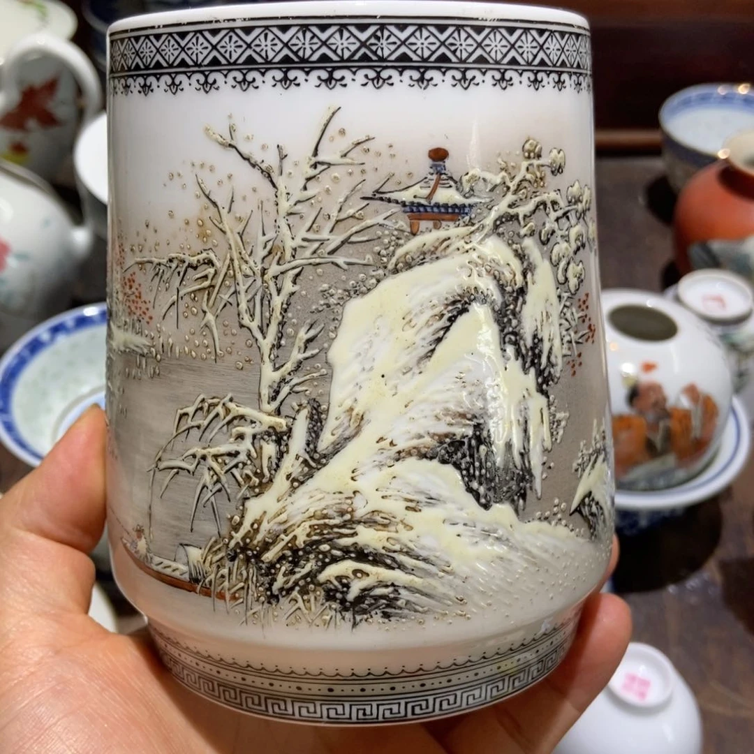 释***然杯子陶瓷的设计师是