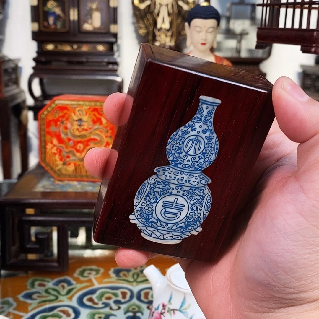成套家具紫檀木类小叶紫檀盒子