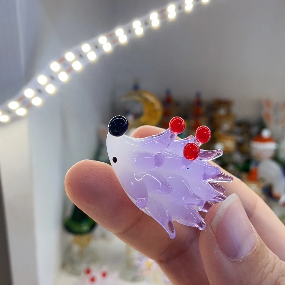 手工艺品琉璃刺猬