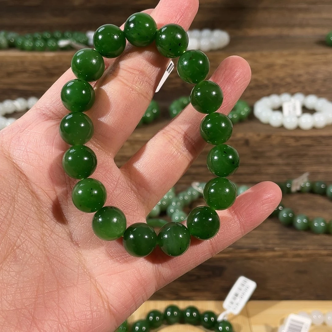 和田玉未镶嵌手串