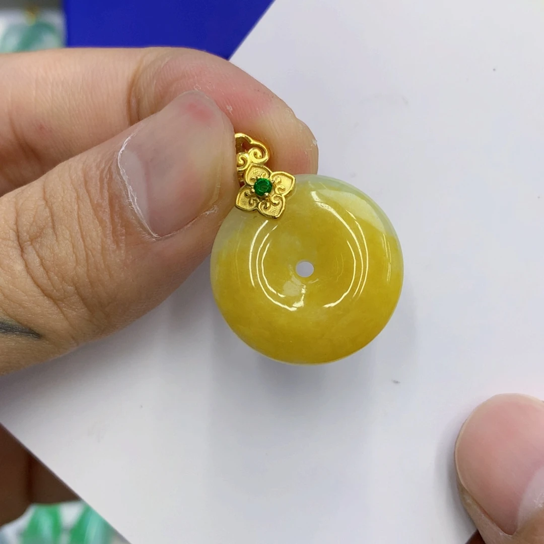 未镶嵌挂件翡翠翡翠