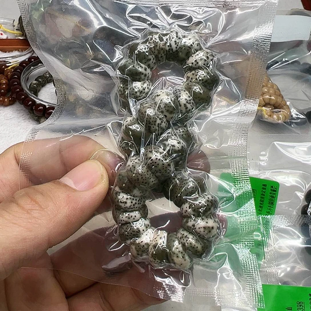 星月菩提手串20快乐星月菩提猪大肠蒜瓣13