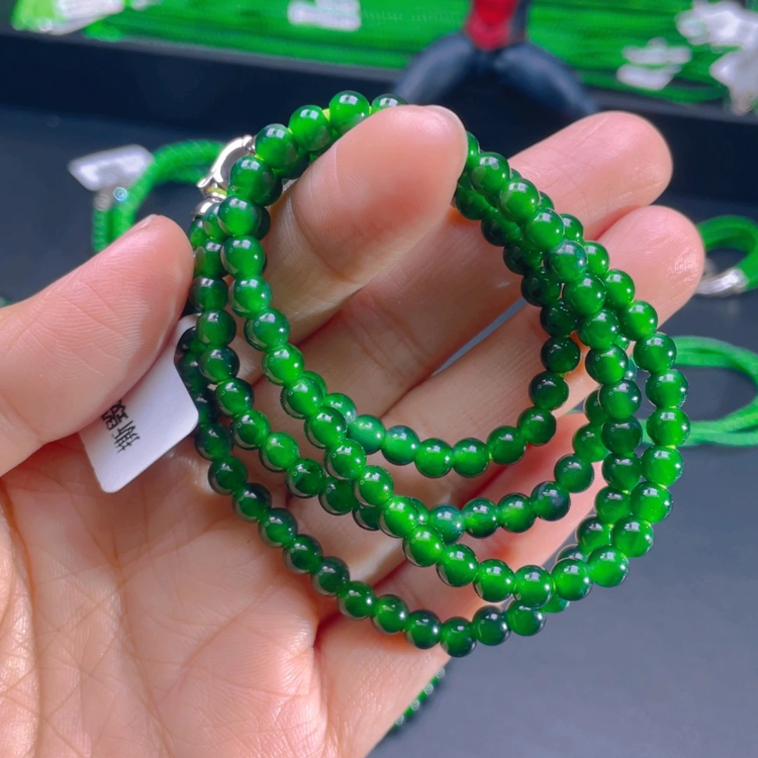 翡翠项链未镶嵌，1