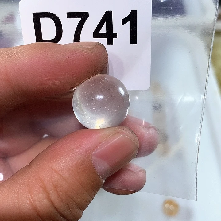 水晶天然水晶球D741未镶嵌七***