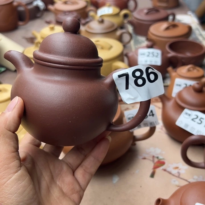 茶壶紫砂紫泥瑕疵280