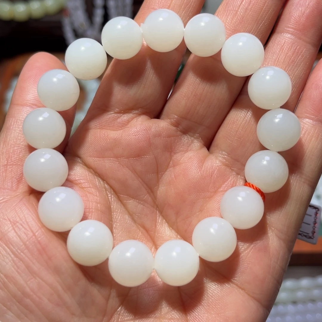 和田玉未镶嵌手链卡12