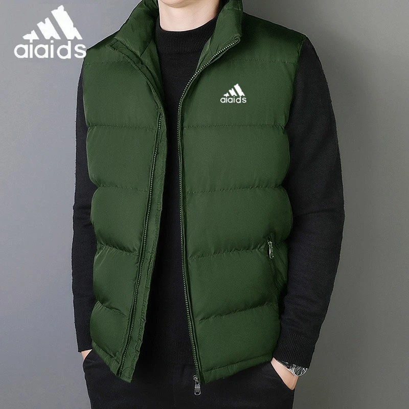 阿.迪精选男士秋冬马甲加厚保暖棉马夹背心男士大码休闲坎肩外套