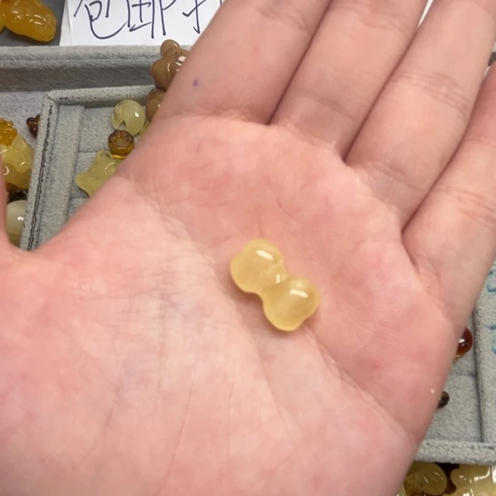 裸石琥珀未镶嵌?***나天然蜜蜡配件
