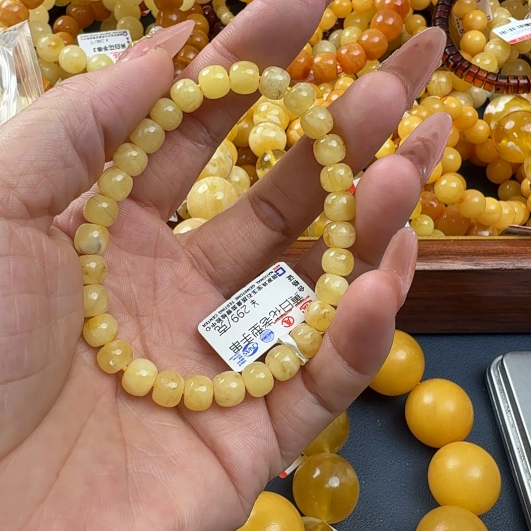 琥珀未镶嵌珠宝奇石