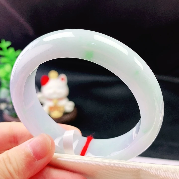翡翠未镶嵌手镯54圈