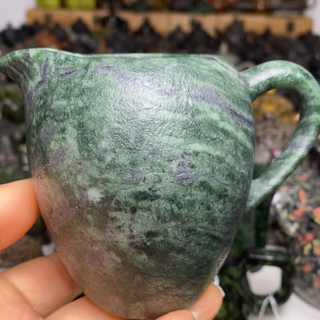 藏玉药王石福利款公道杯240cc