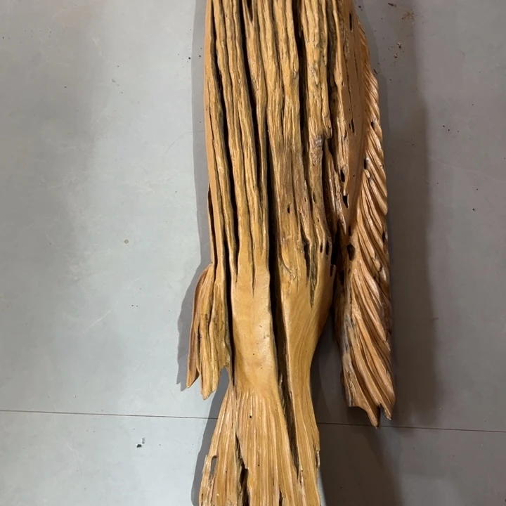 遇***光铁栎木烂木头铁栎木烂木头雕刻挂件鱼
