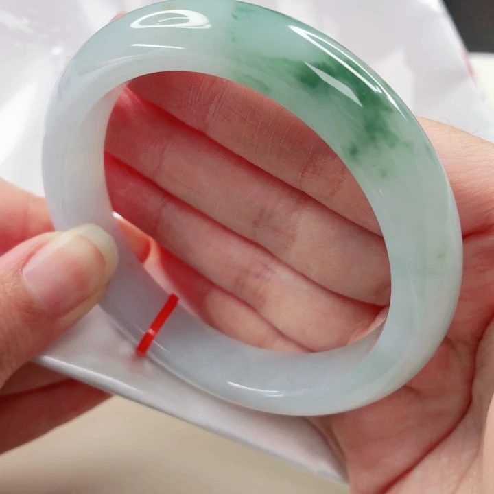 翡翠未镶嵌手镯58.7圈x451