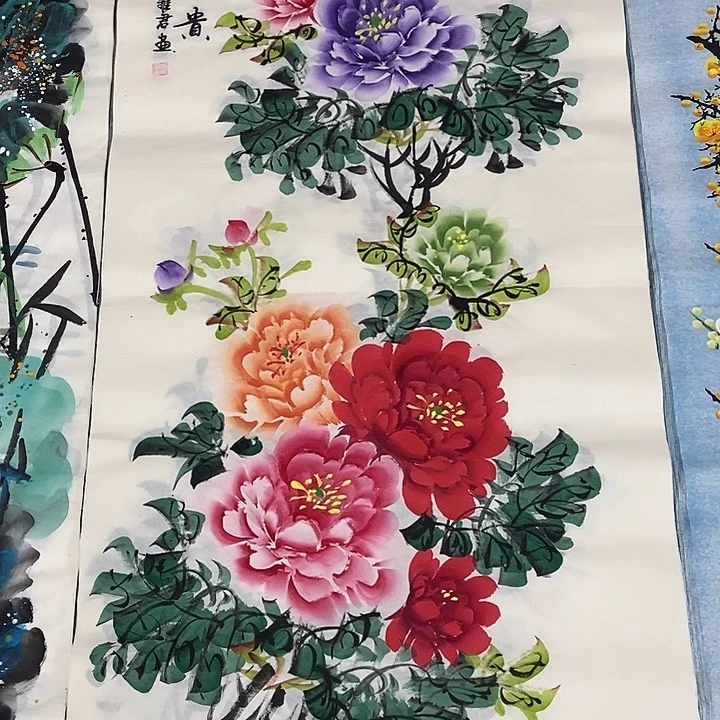 三个张画廊直播间！