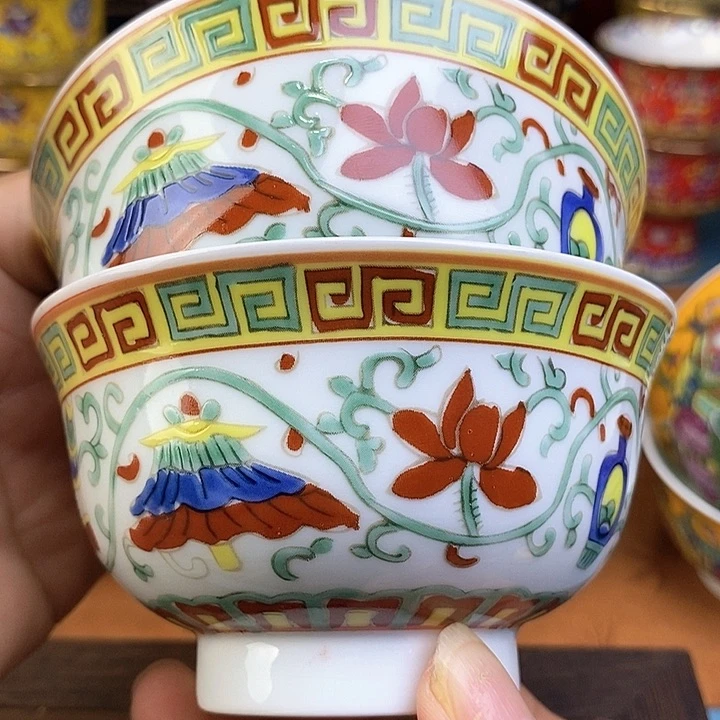 景德镇陶瓷藏式茶碗