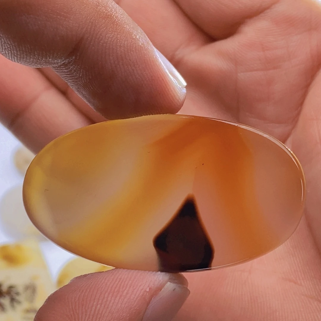 玛瑙/玉髓未镶嵌吊坠(不含链)1011