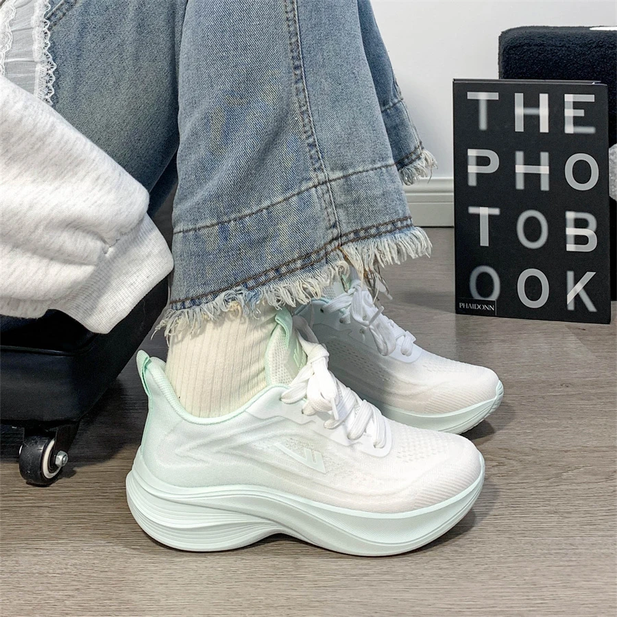 回力女鞋运动鞋女款新款减震学生运动2025超火透气网面百搭潮流鞋