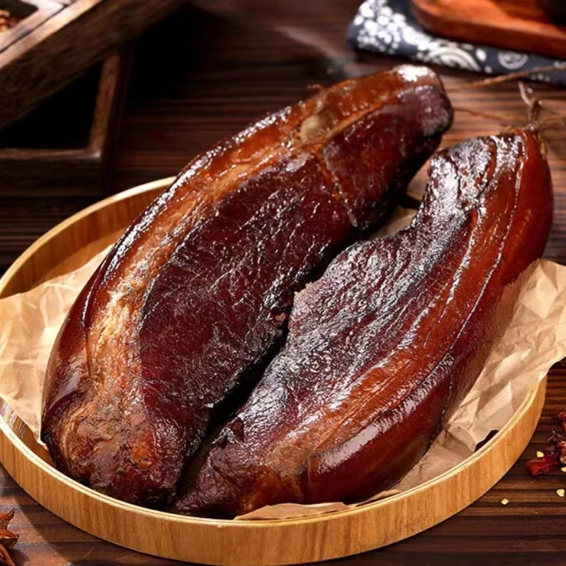 【烟熏二刀肉】柴火烟熏腊肉 川渝风味 X