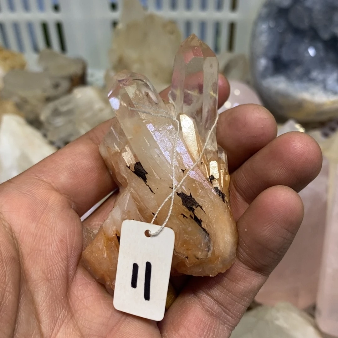 水晶水晶原石摆件未镶嵌