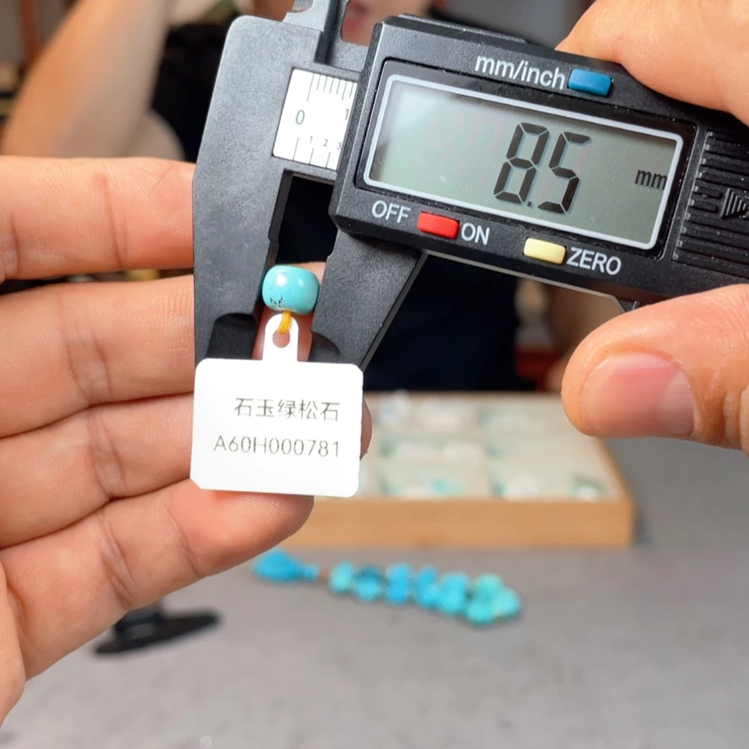 绿松石未镶嵌颈饰