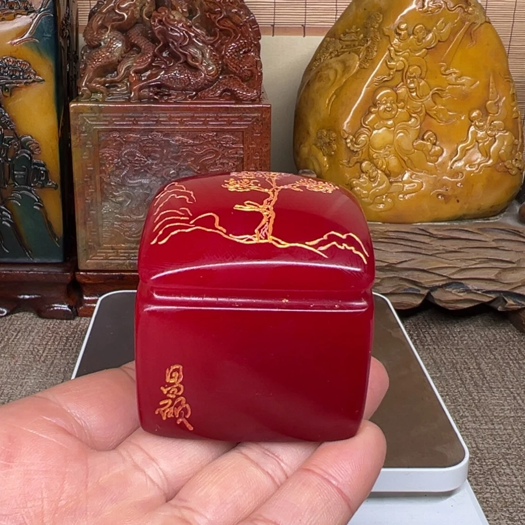 寿山石印石精品印章