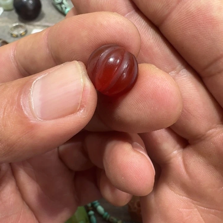 古***阁玛瑙/玉髓未镶嵌颈饰