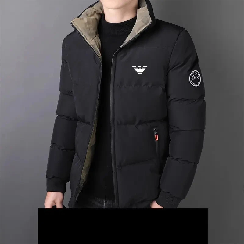 2025立领高端棉服男士冬季新款加厚保暖百搭棉衣外套休闲棉袄潮流
