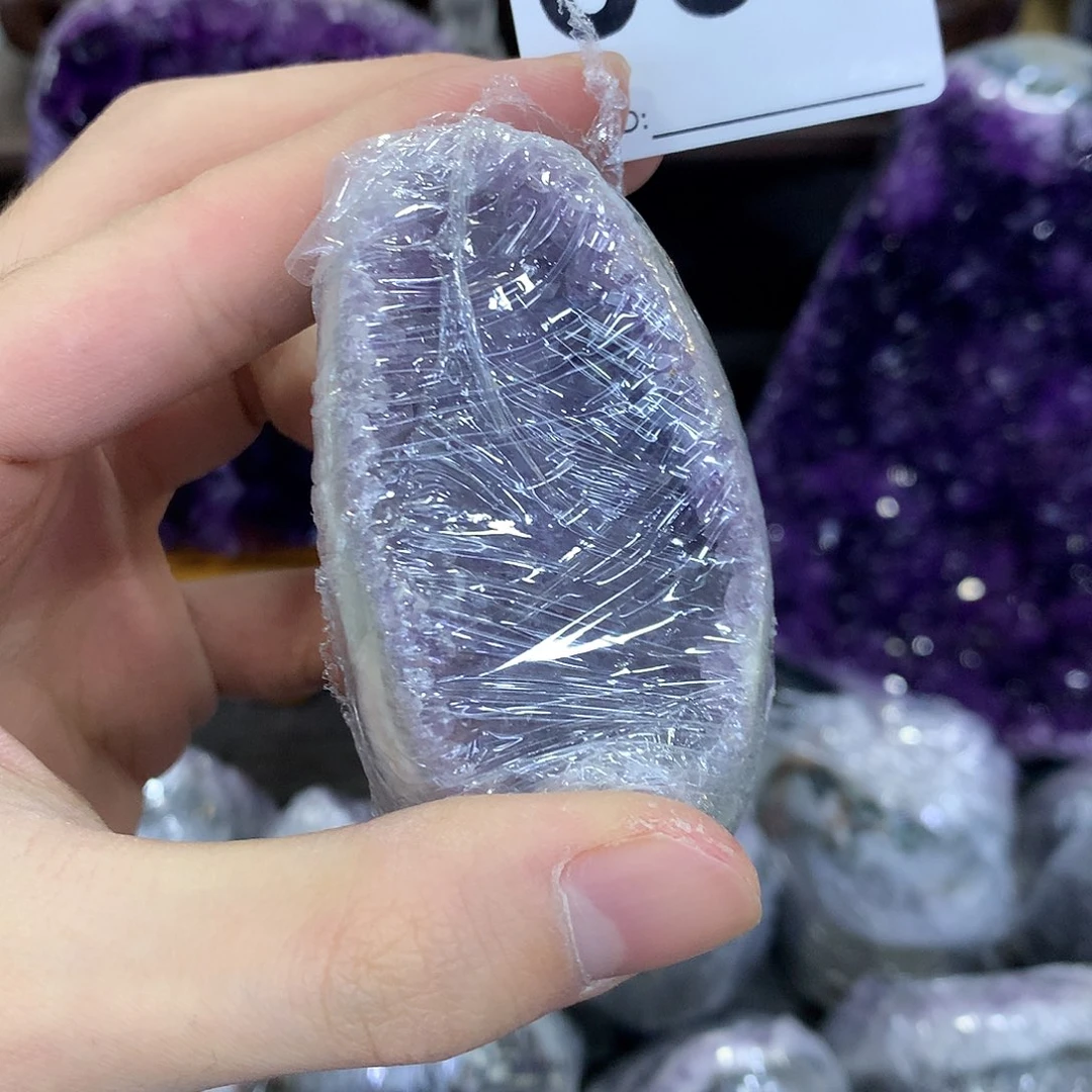 紫晶珠宝半成品未镶嵌093