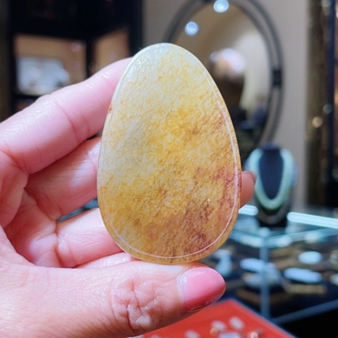 【闪购商品】和田玉皮带扣未镶嵌/平安牌