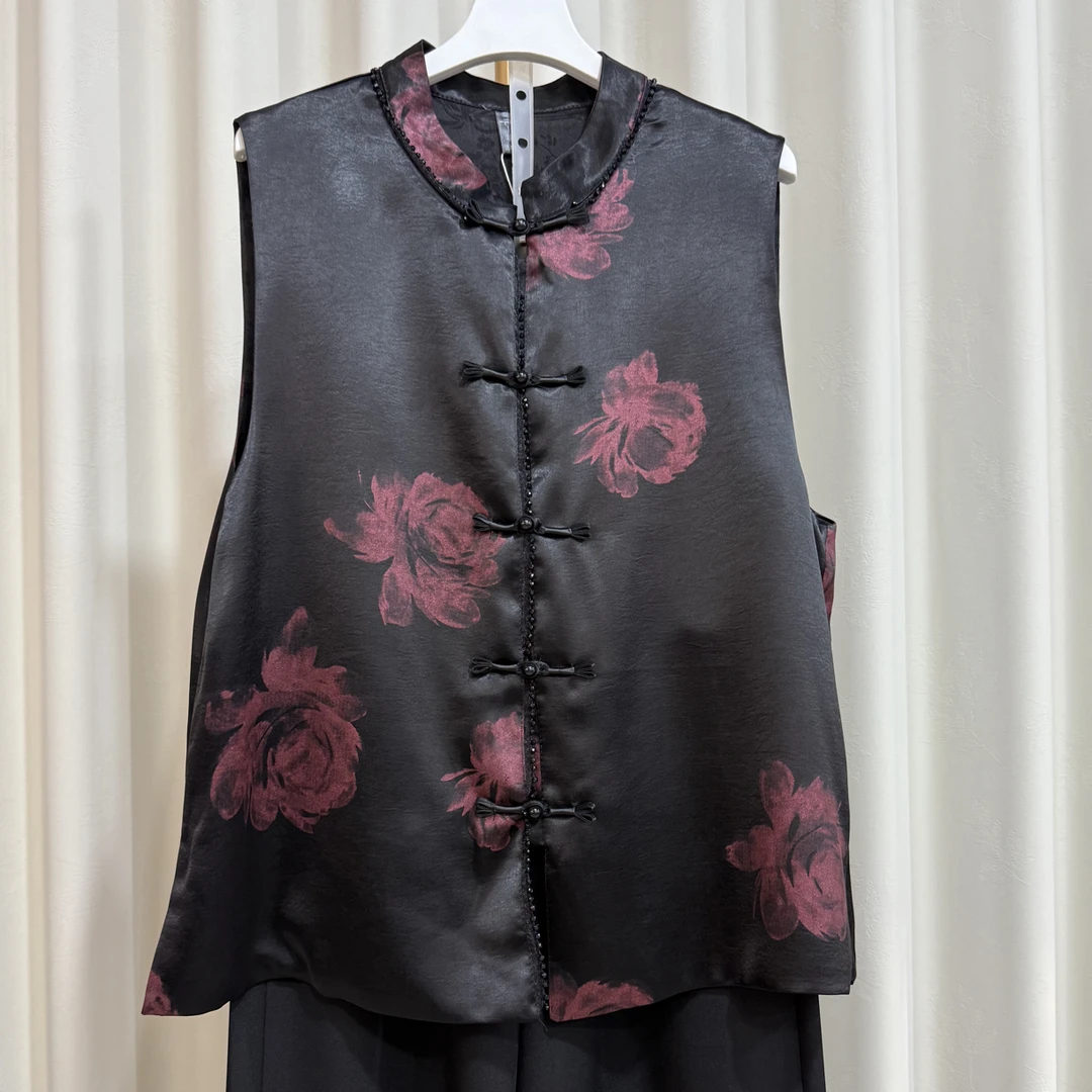 秋季新款国风马甲