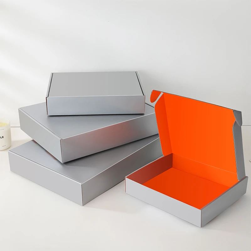 高端服饰礼盒新款双面飞机盒正反两色随心切换运输稳不怕摔