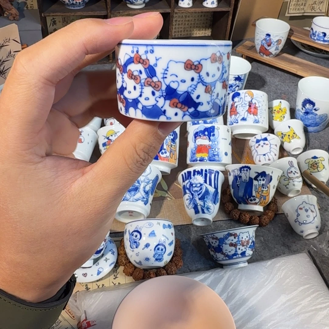 陶景德镇陶瓷艺术杯艺术微微瑕