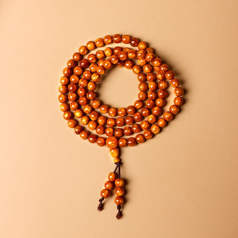 手链 【无礼盒】ZX 1499金丝菩提0.8*108