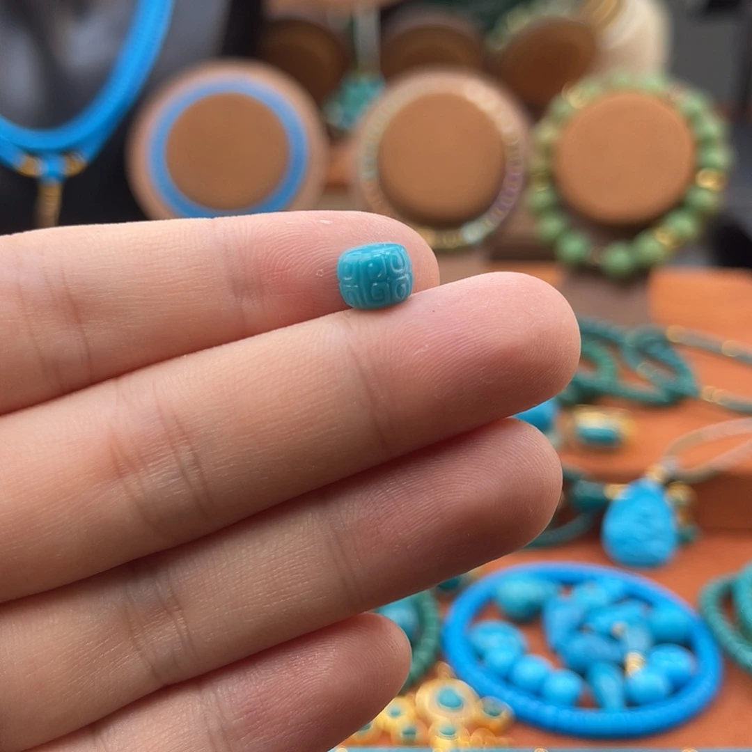 绿松石未镶嵌配饰