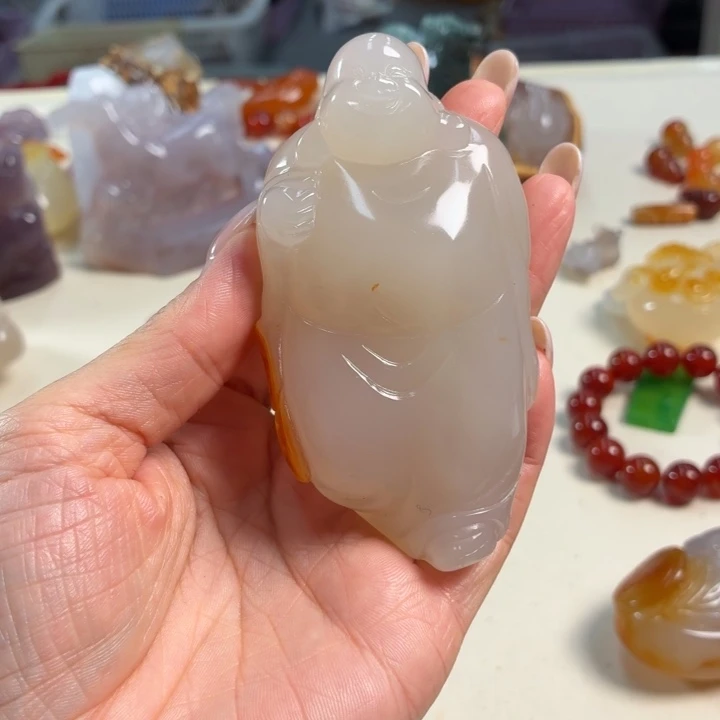 玛瑙/玉髓未镶嵌吊坠(不含链)