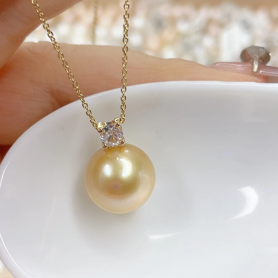 淡水珍珠未镶嵌吊坠(赠链)