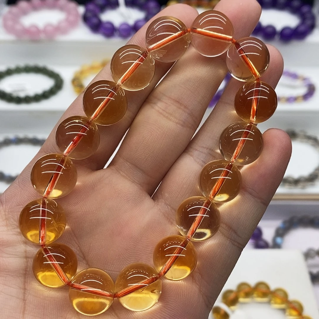 手链未镶嵌水晶暴力黄13.7